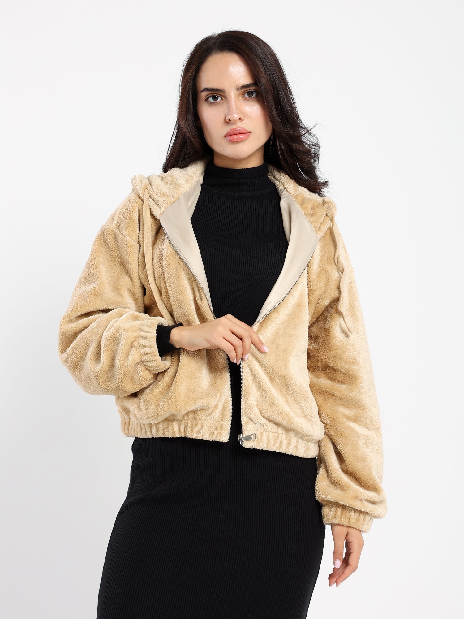 Fluffy Oversized Jacket