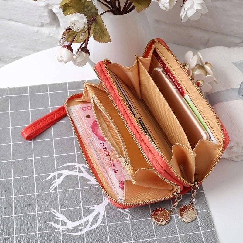 Fashion Stone Pattern Candy Color Wallet