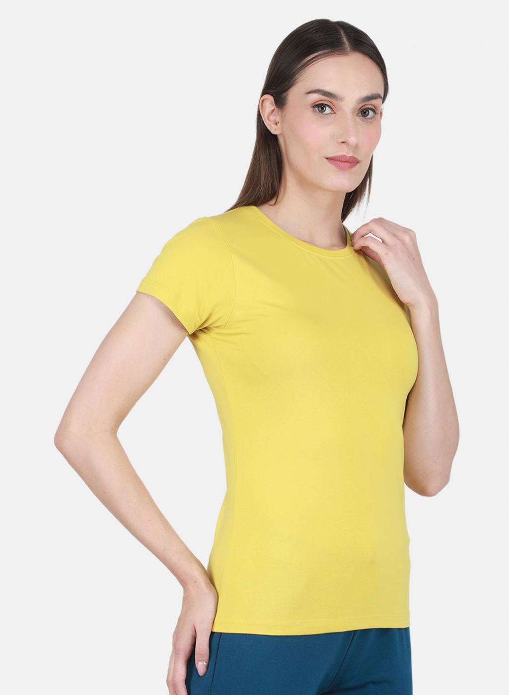 Rock-it Women Yellow Solid Top