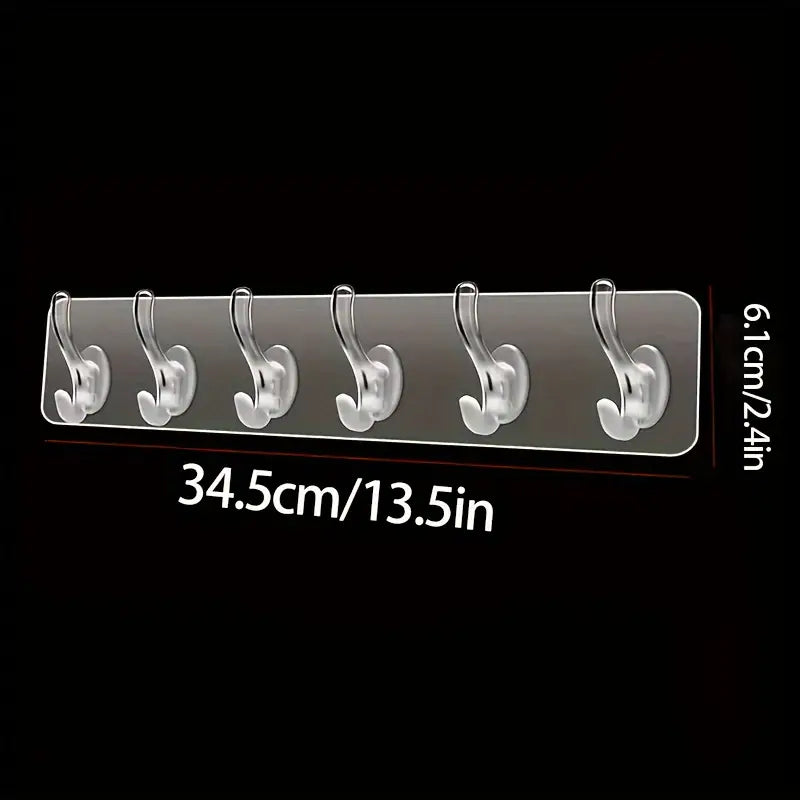 Transparent Wall Hooks For Hanging