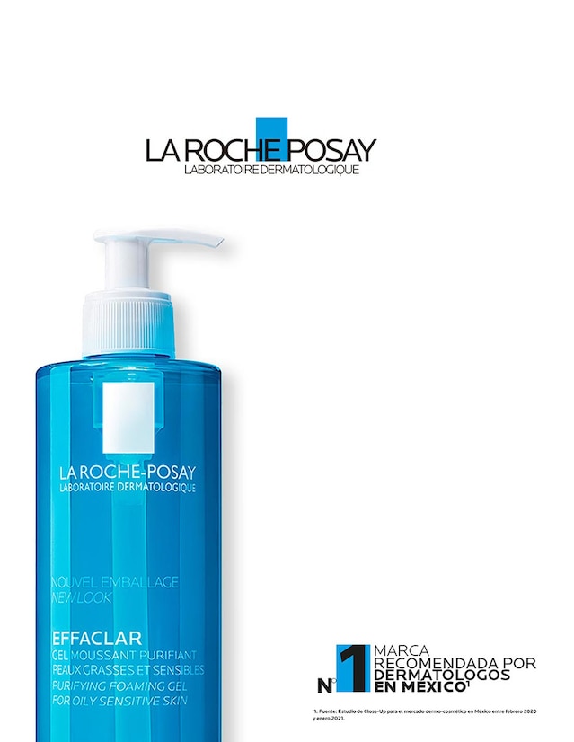 Limpiador facial Purifying Foaming Gel La Roche Posay Effaclar recomendado para purificar