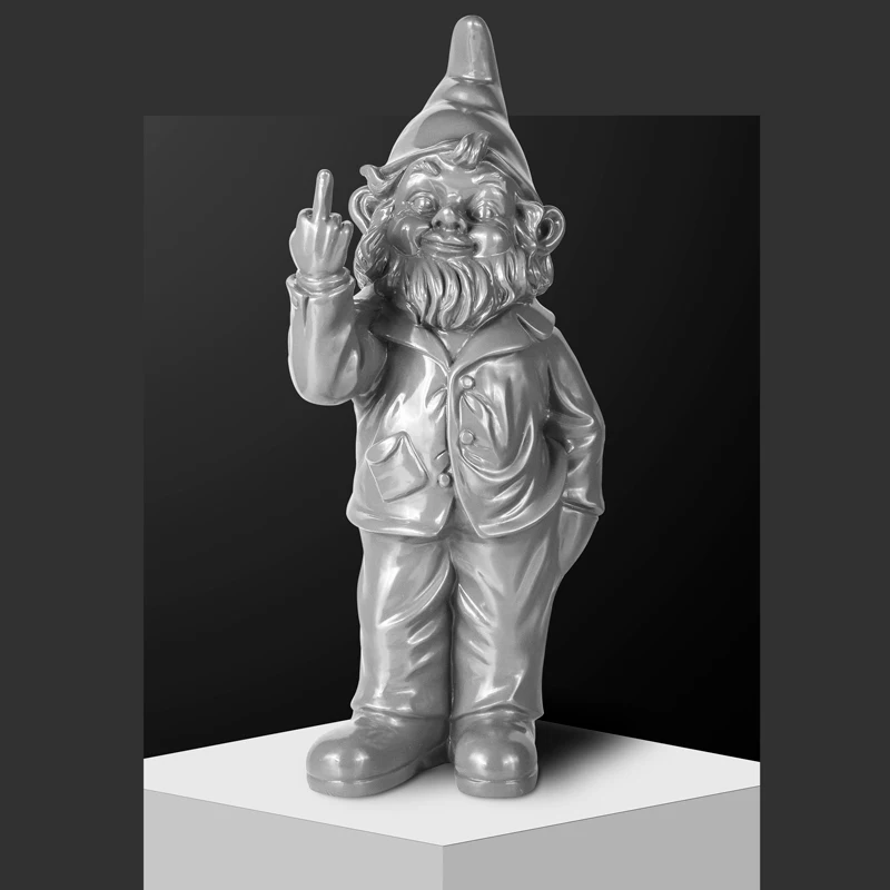 European luxury figure sculpture living room study cute resin ornaments home soft decoration