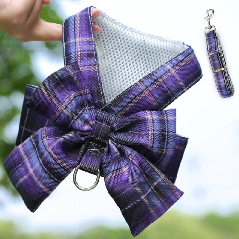 Collar Harness Cute Pet Harnesses With Breast Straps