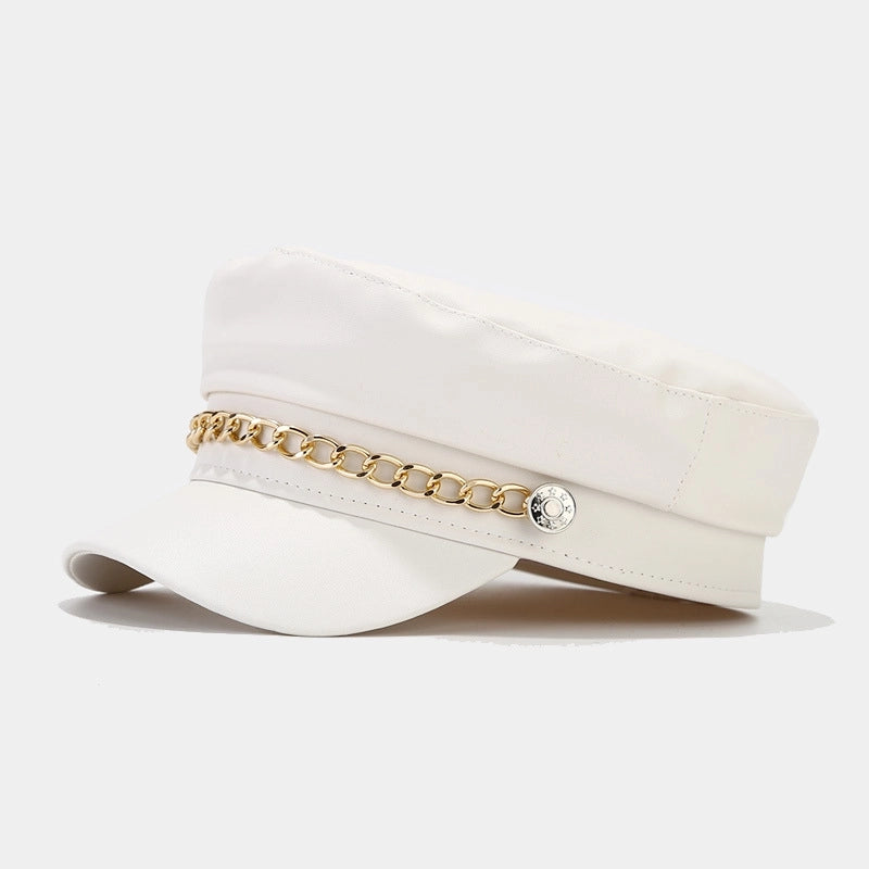 Unisex Retro Classic Style Solid Color Beret Hat