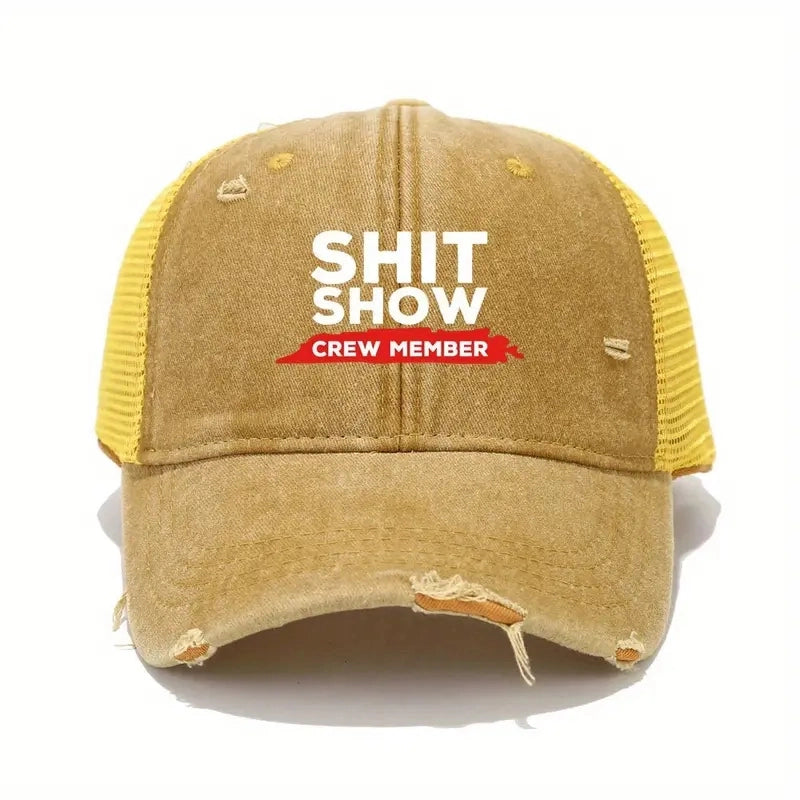 Unisex Casual Preppy Style Minimalist Letter Printing Wide Eaves Baseball Cap