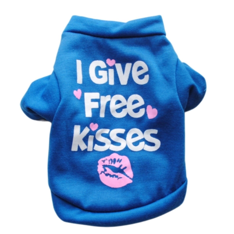 Sales Puppy Clothes Spring And Summer Short Sleeved T-shirt