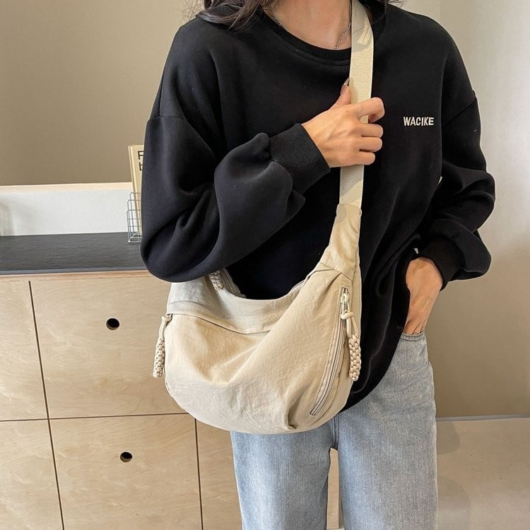 🎉Limited Offer Just ￡9.98😍Designer Direct Sales👜Women's Fashion Plain Colour Crossbody Hobo Bag