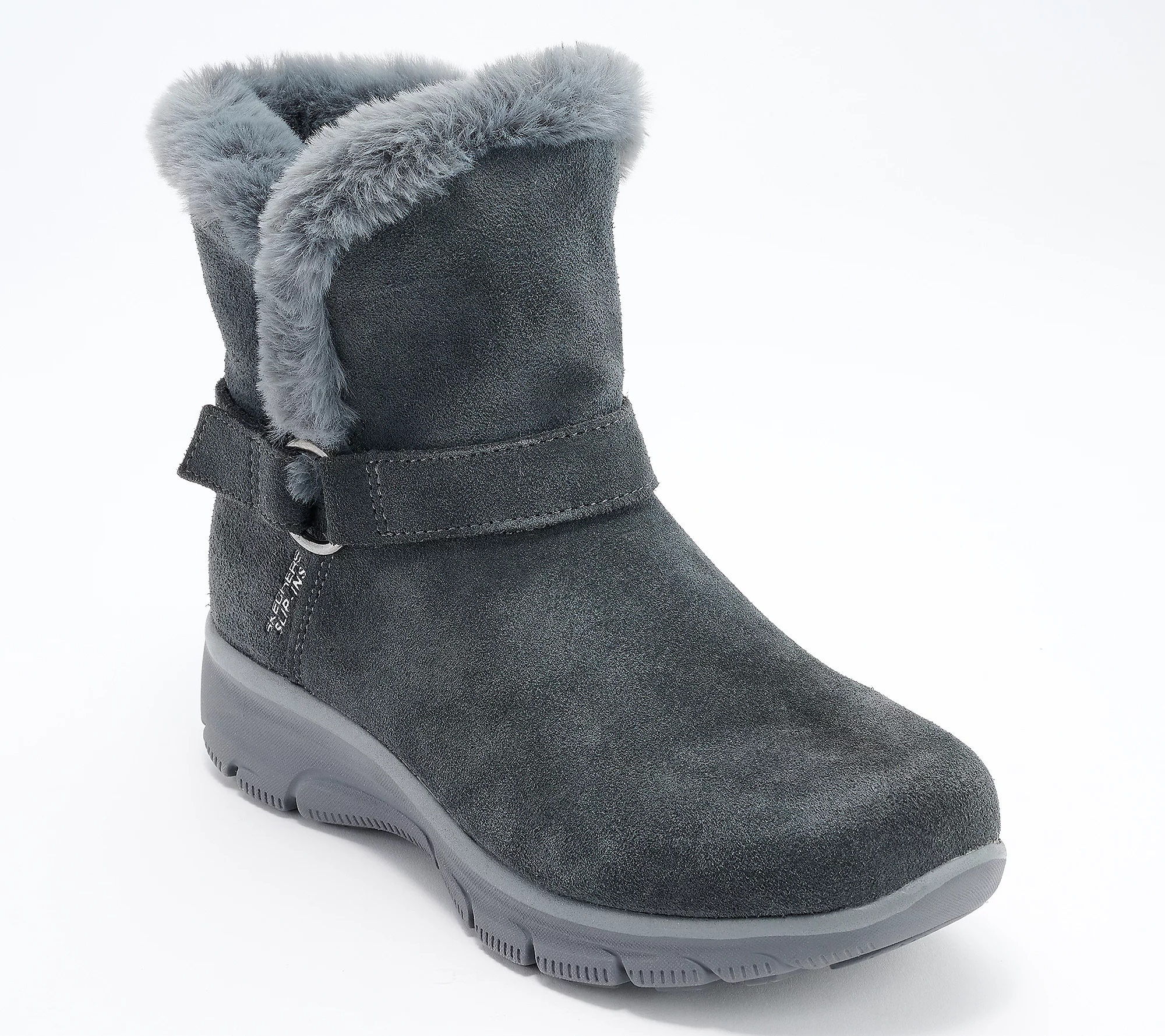 Last day of clearance!!💝✨Skechers Slip-ins Easy Going Water-Repellent Suede Boots