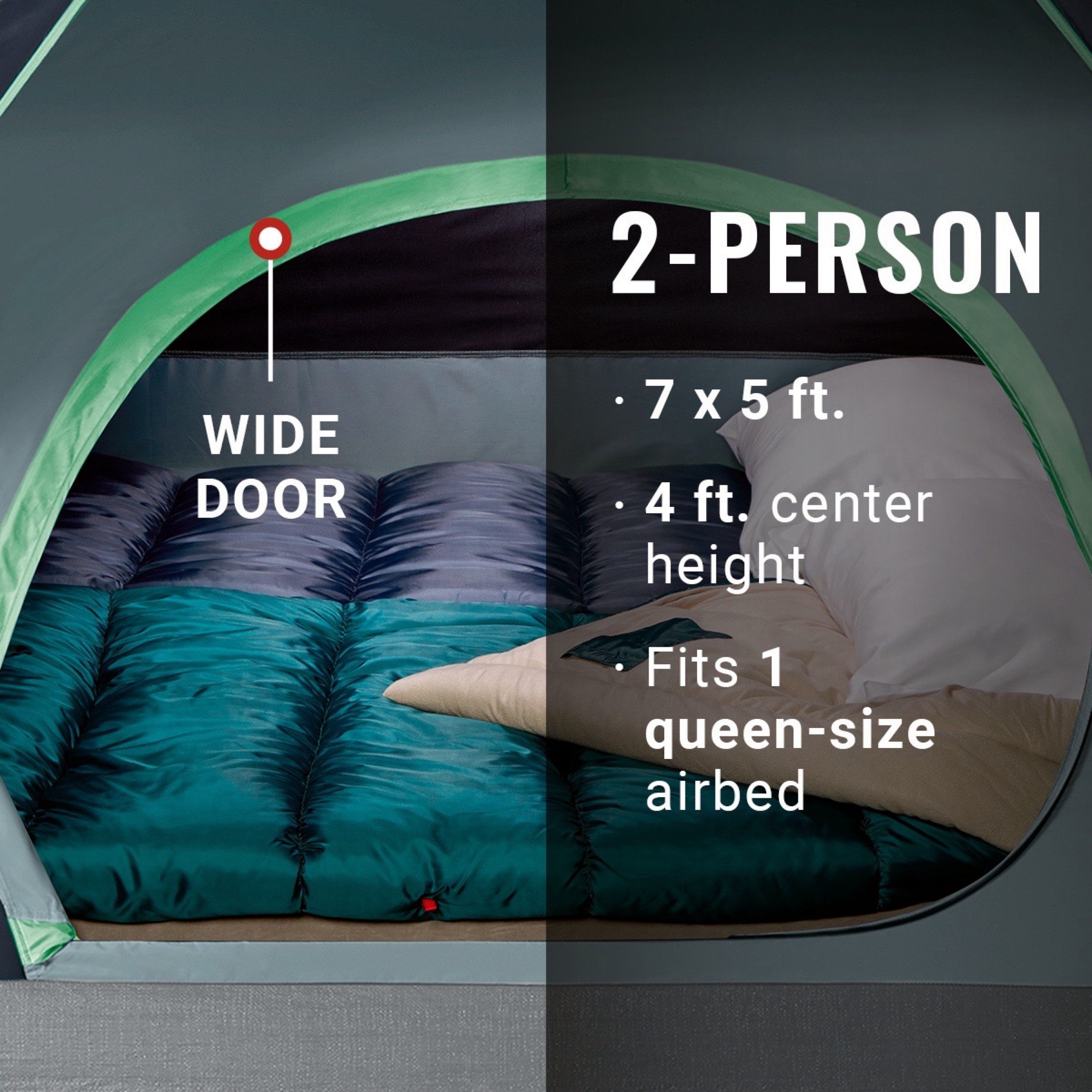 2-Person Skydome™ Camping Tent