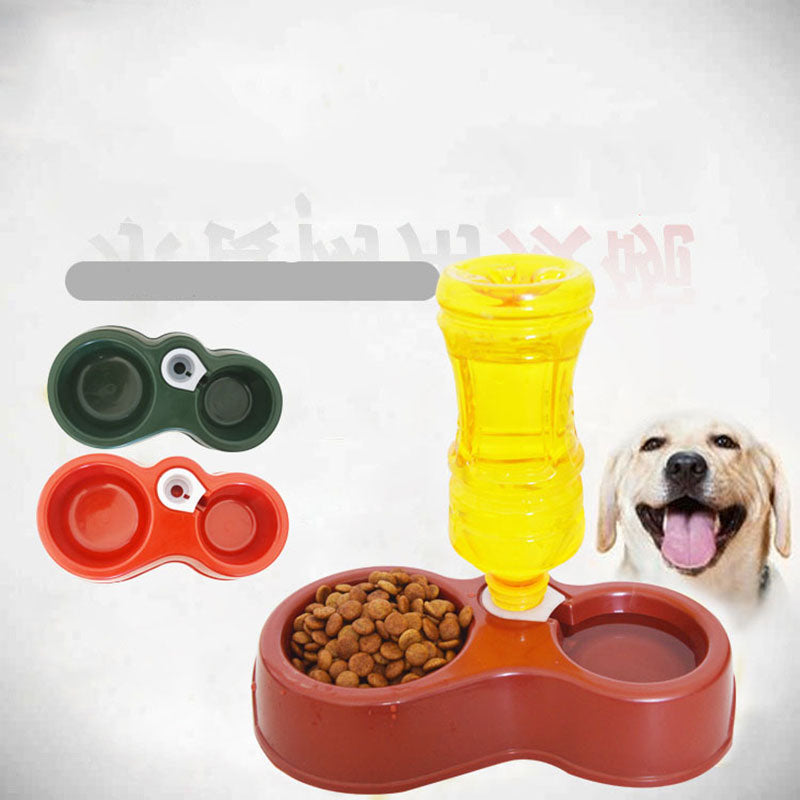 Dual Port Dog Bowl