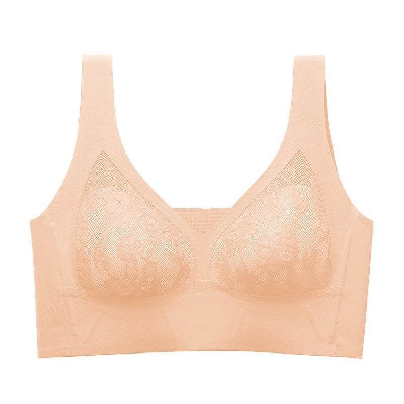 🤩No More Pesky Bra Rolls - Side Compression Full Coverage Bra
