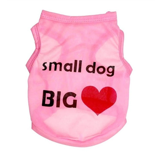 Pet Dog Clothes For Small Dogs Clothing Love Warm