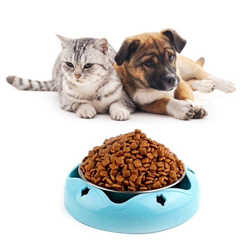 Durable Steel Cat Bowl