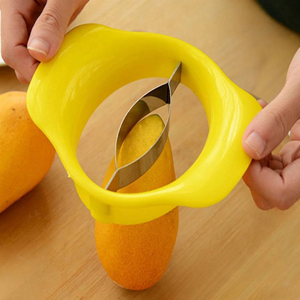 Mango Slicer Cutter Peach Fruit Corer Chopper Splitter Pit Remover Kitchen Tool