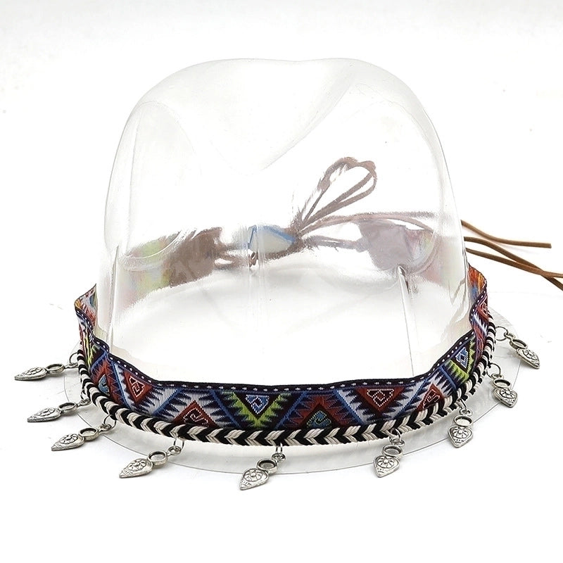 Unisex Fashion Geometric Flat Eaves Hat Decoration
