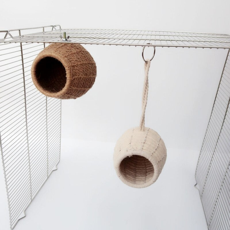 Handmade Hemp Rope Bird Nest