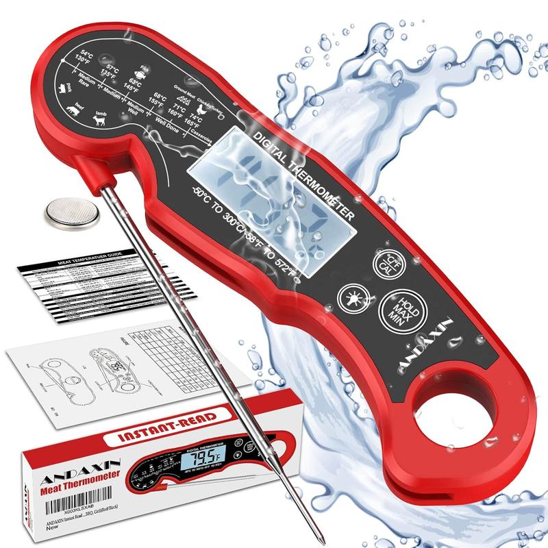 Meat Thermometer with Digital and LCD