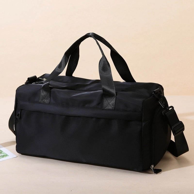 Unisex Streetwear Solid Color Oxford Cloth Waterproof Travel Bags