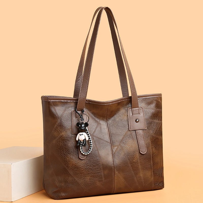 New Large Capacity Bag Women's  Fashion Women's Shoulder Bag Portable Commuter Handbag