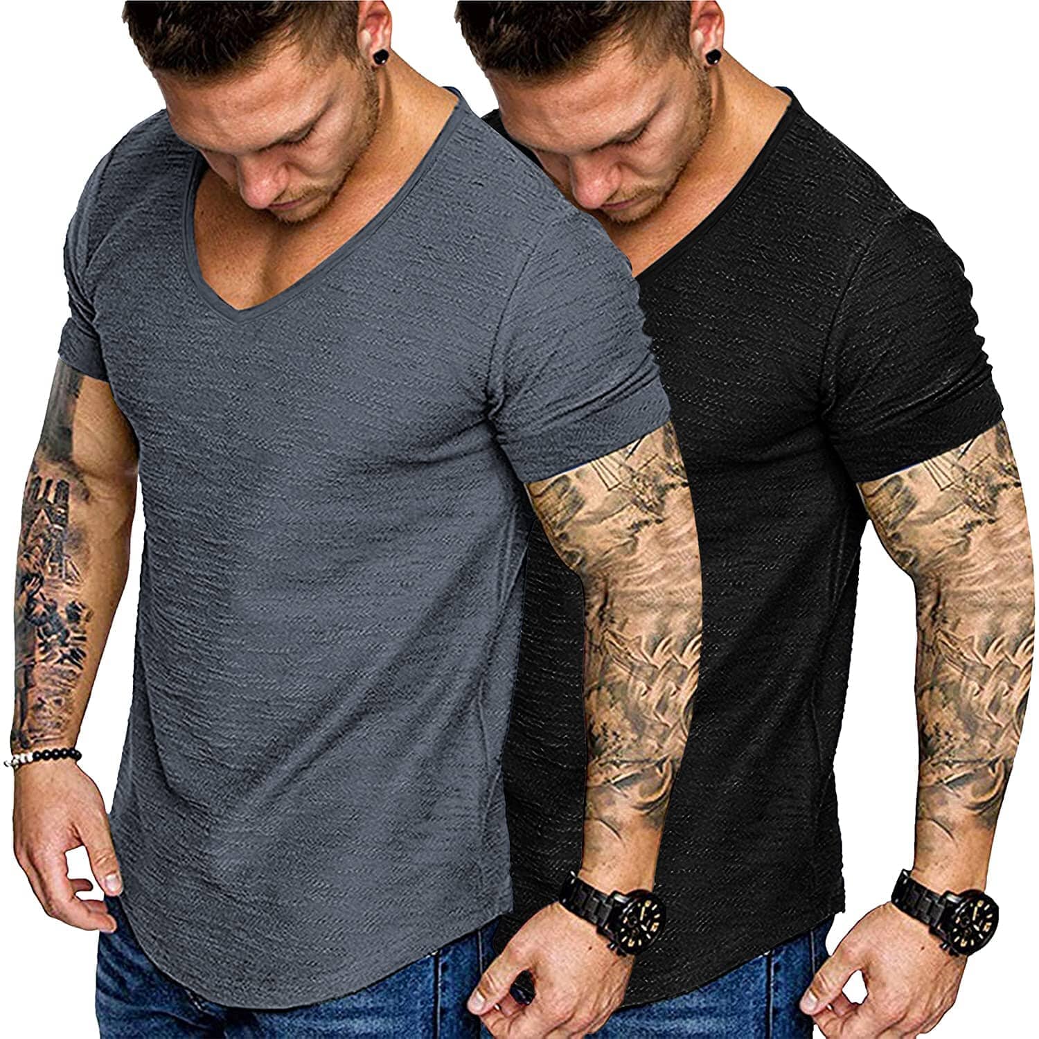 2 Pack Muscle T Shirt (US Only)