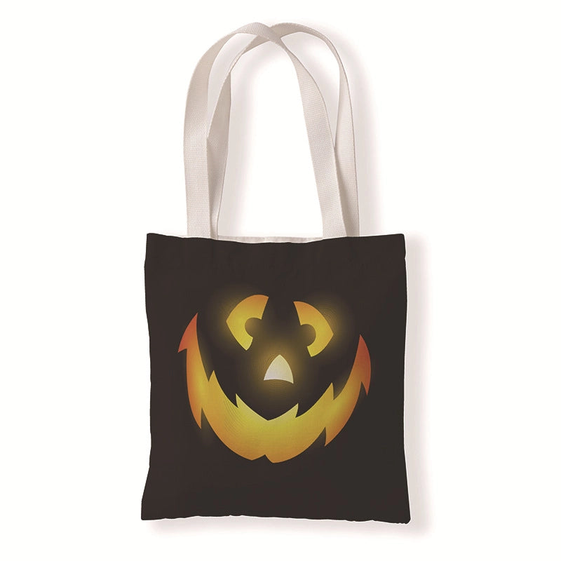 Unisex Minimalist Pumpkin Shopping Bags