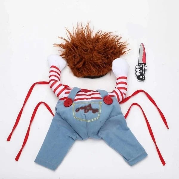 Deadly Doll Costume Pet Clothes