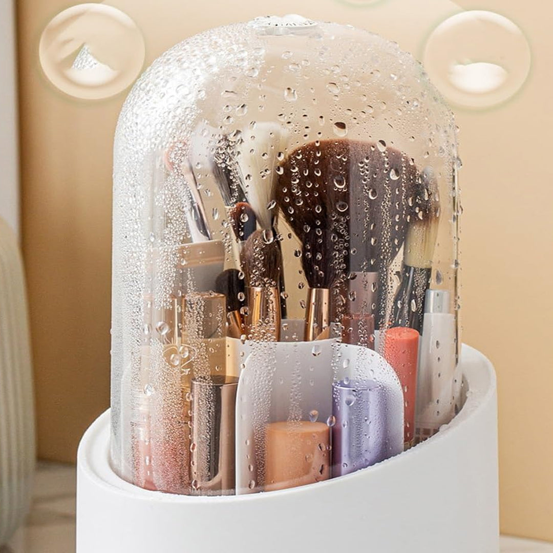 360° Rotating Base Makeup Brush Holder