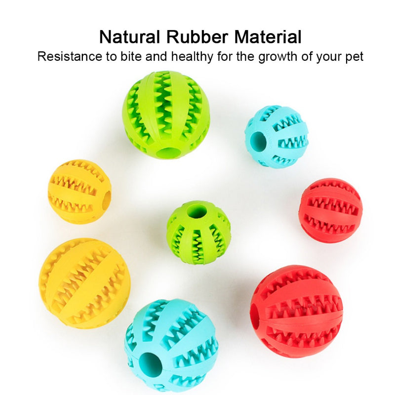 Pet Dog Tooth Cleaning Indestructible Ball