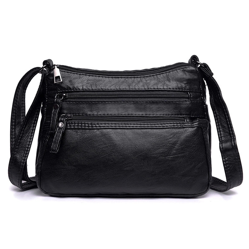 Women's Small All Seasons Pu Leather Streetwear Shoulder Bag