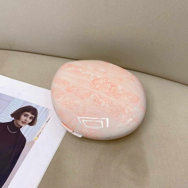 Pink Peach Color Rose Red Arylic Marble Shell Evening Bags