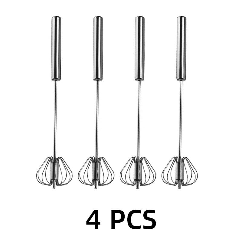 🔥BIG SALE - 47% OFF🔥Stainless Steel Semi-Automatic Whisk - BUY 2 GET 2 FREE