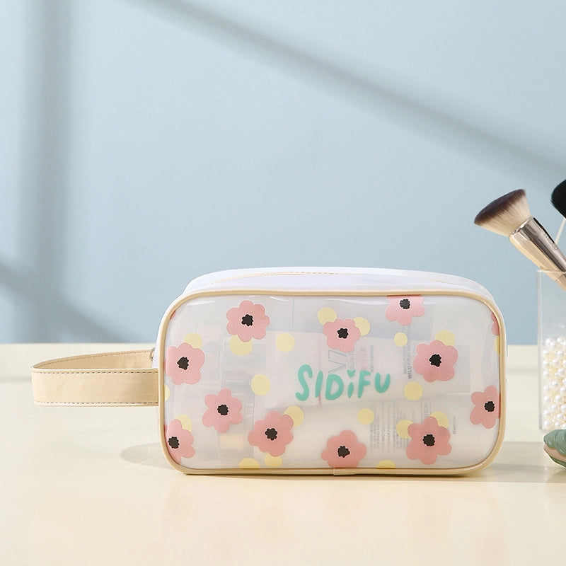 Letter Flower Butterfly PVC Storage Bag