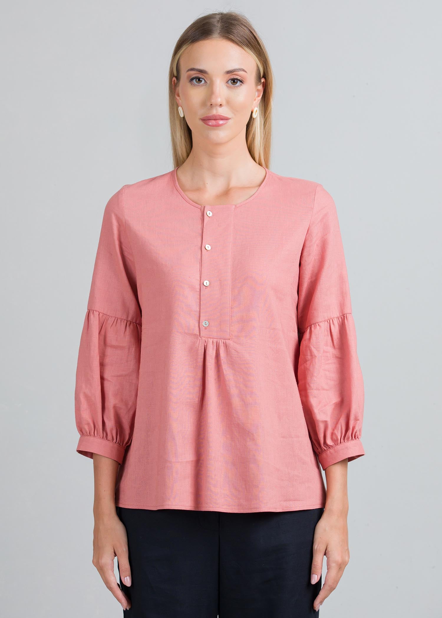 Sleeve detail blouse