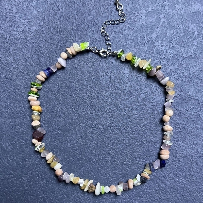 Fashion Irregular Natural Stone Handmade Bracelets Necklace