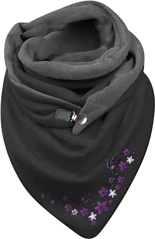 Women's Basic Streetwear Moon Butterfly Polyester Scarf