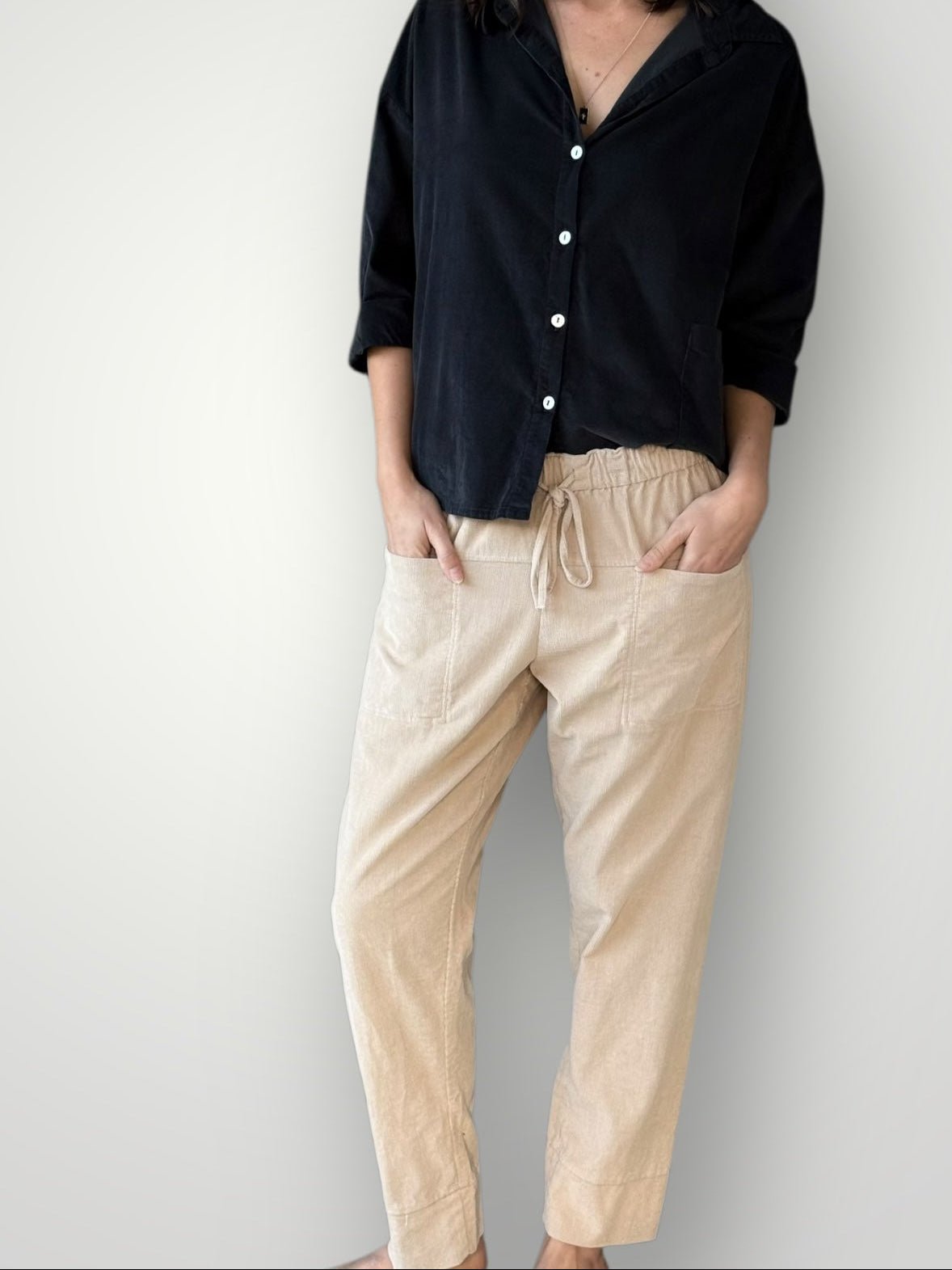 darcy pant-almond cord