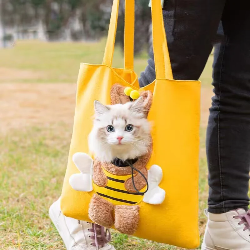 🐈Canvas Cat Bag🎒