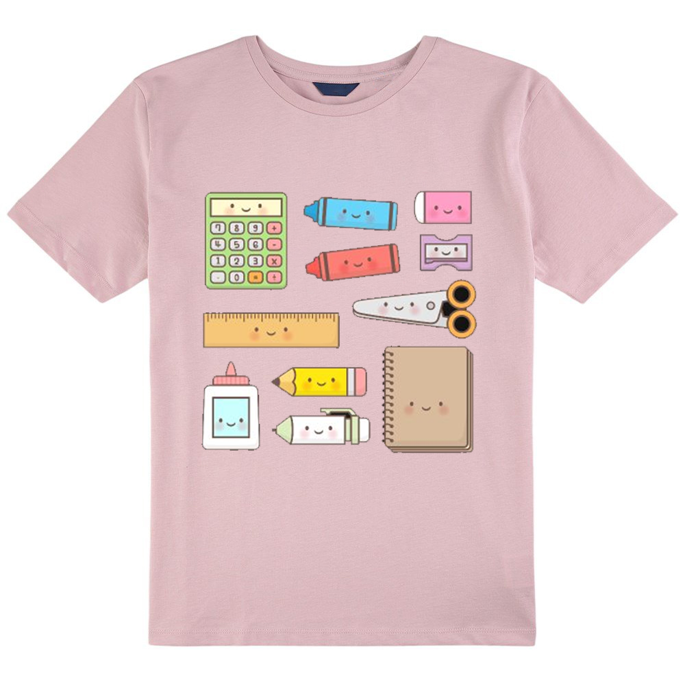 Cartoon Stationery Class T-Shirt