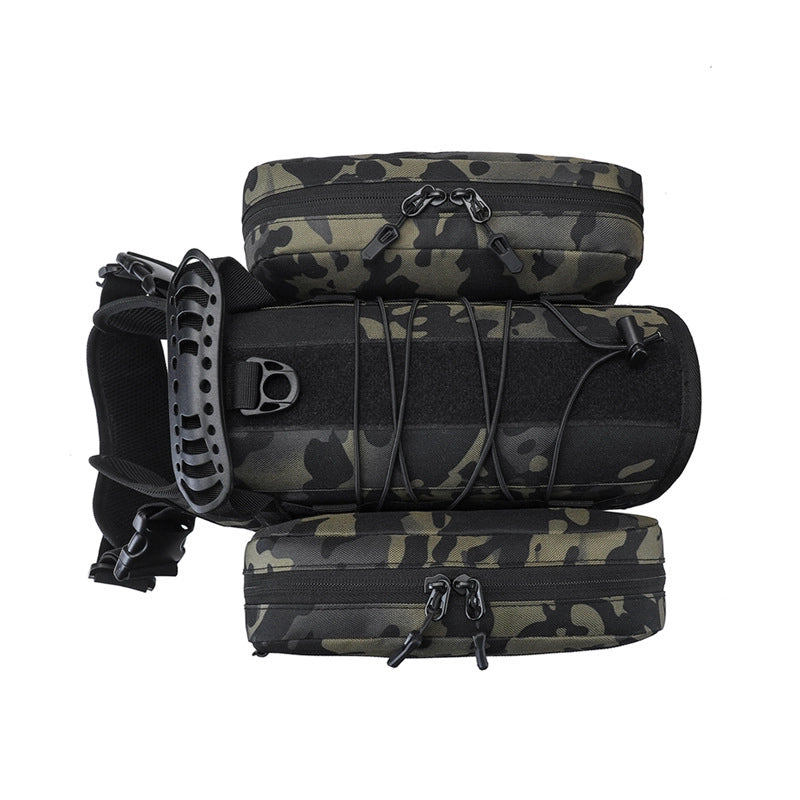 Anti-Horse River New Pet Dog Self-backpack Walking Dog Snack Bag Medium And Large Dog Detachable Dog Bag