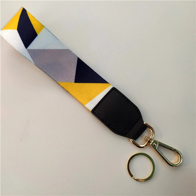 New Color Ethnic Style Hand Strap Wrist Strap Key Ring Keychain Decorative Band Accessory Strap Short Hand Bag