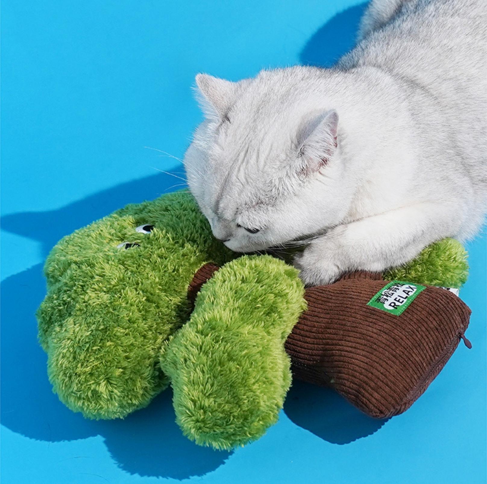 Pine Style Catnip Large Plush Cat Toy