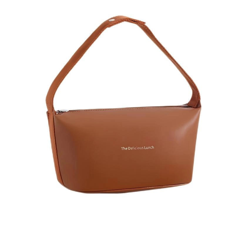 High-end Simple Wind Insulation Bag Cloud Insulation Bag Portable Folding Lunch Box Bag High-grade Lunch Box Storage Bag
