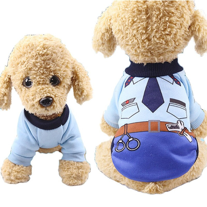 Uniform Transforms Clothes For Dog