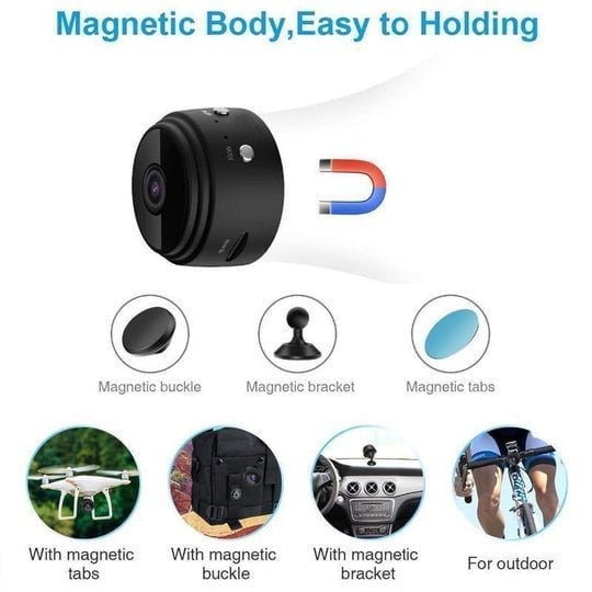 (🌷Autumn Sale-47% OFF) 1080p Magnetic WiFi Mini Camera