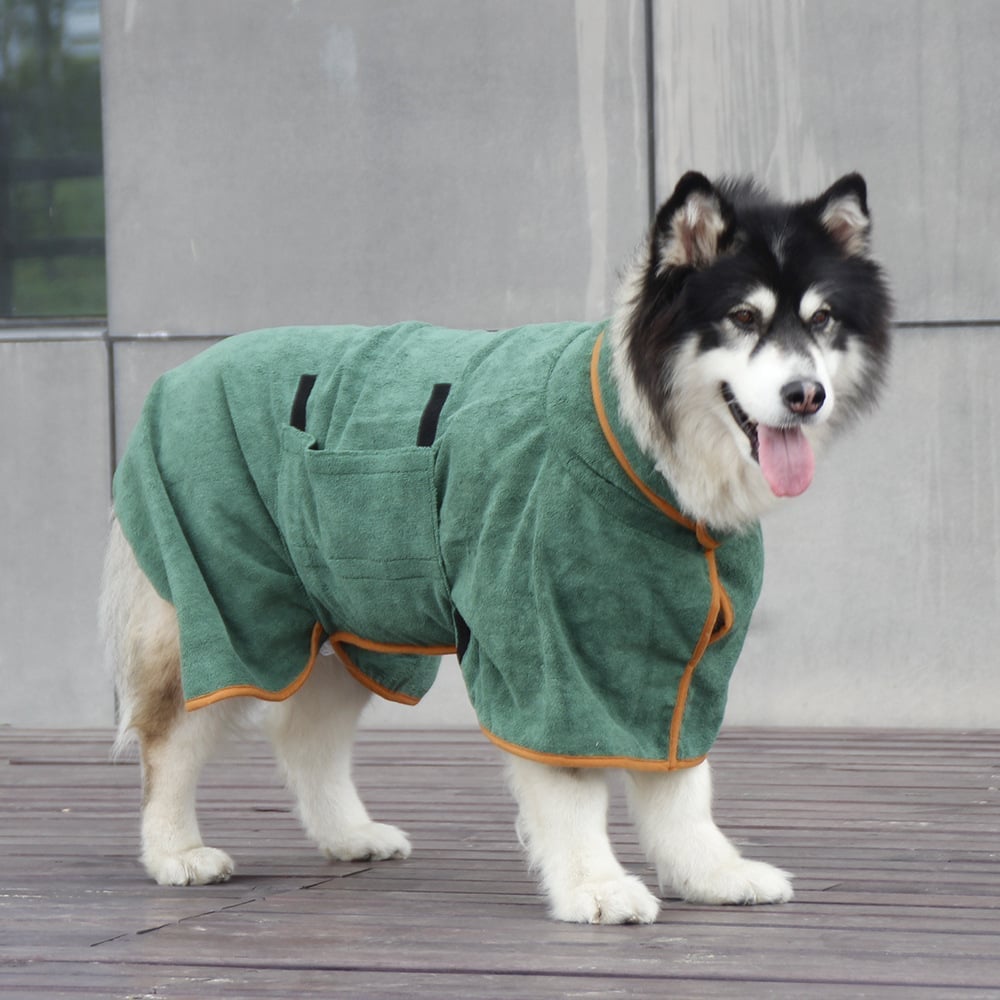 49% OFF - Super absorbent pet bathrobe