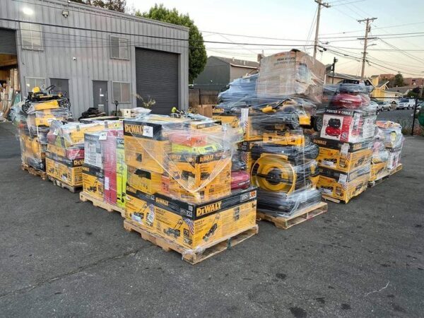 🎁2025  Amazon Customer Returns Tool Pallets Online⭐Buy 7 FOOT TALL “MONSTER” PALLETS Online