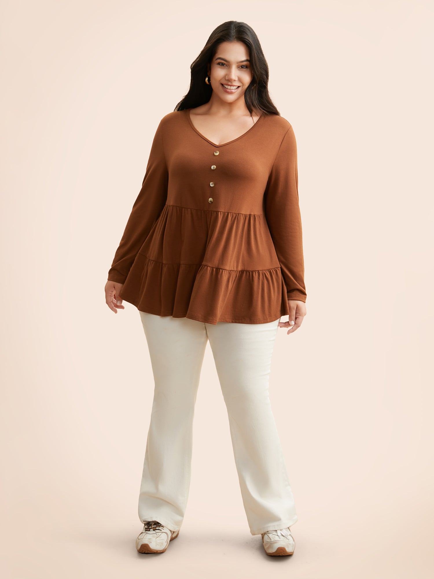 Supersoft Essentials A-Line Tiered Top