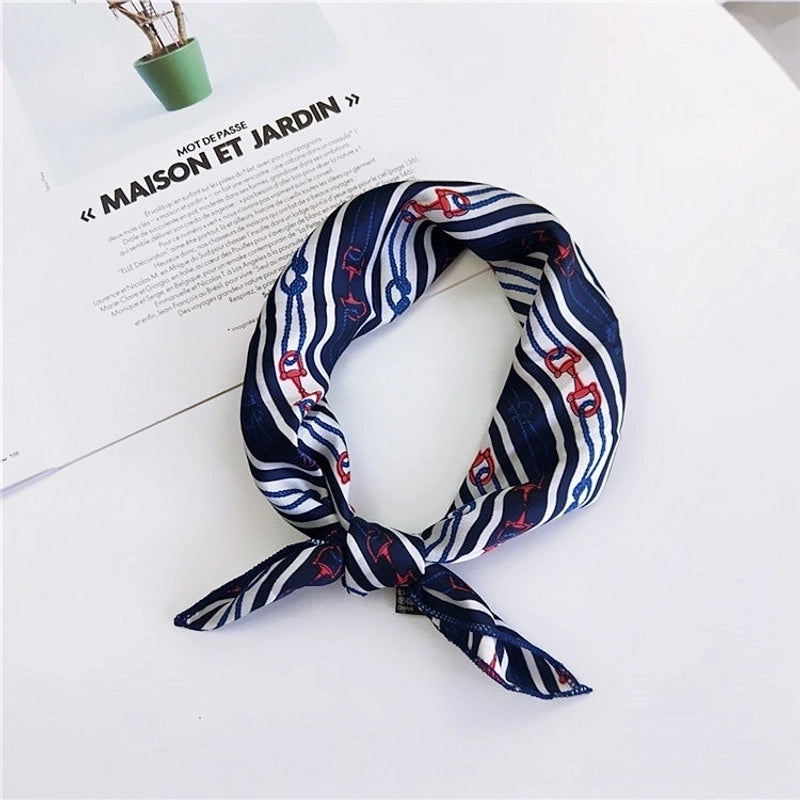 Cloth Scarf (1 Cartoon Navy)