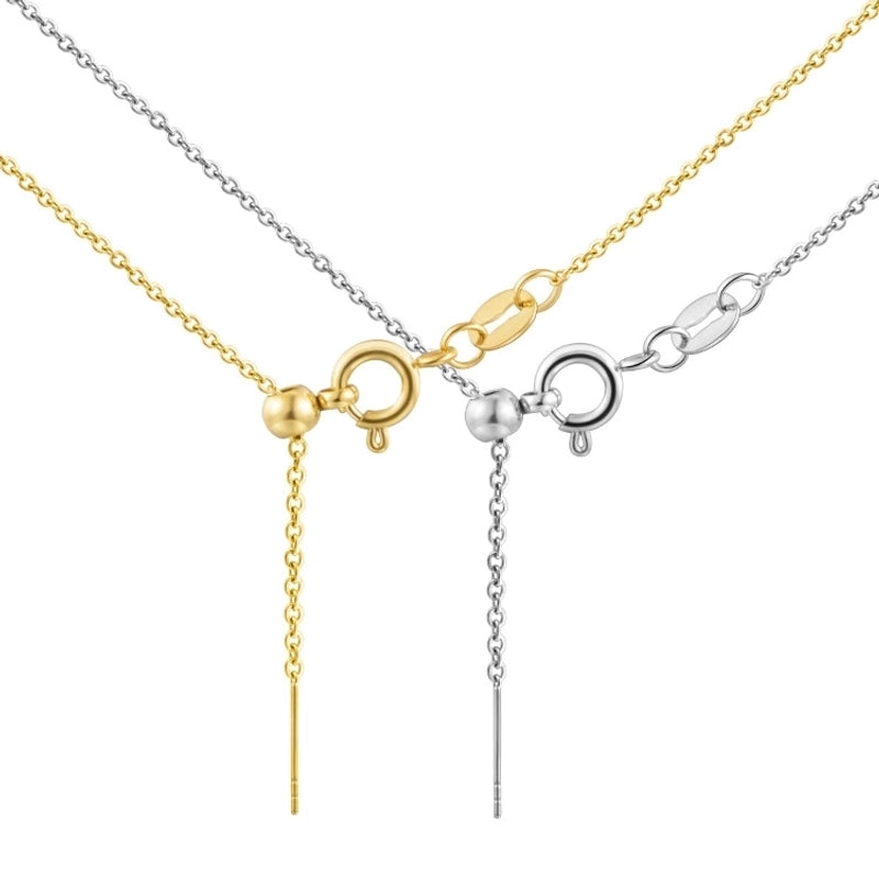 Fashion Solid Color Titanium Steel Plating Pendant Necklace 1 Piece