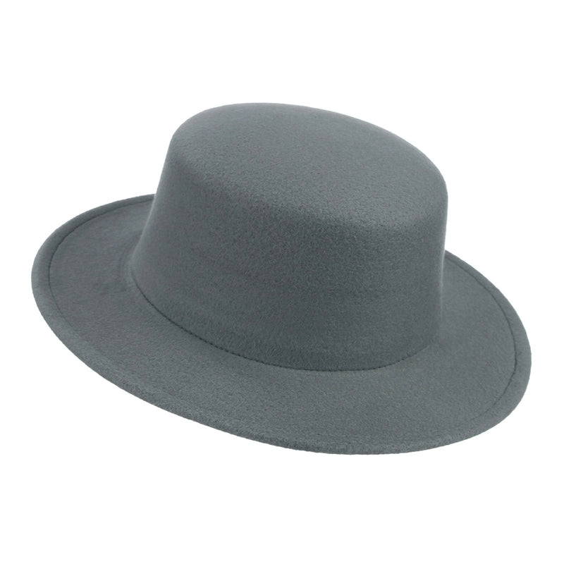 Autumn And Winter Classic Hat Fashion Style Woolen Gentleman Top Hat Personality Jazz Hat